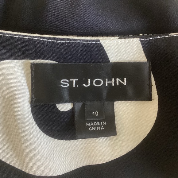 St. John Silk Beaded Jacket 10 - Picture 5 of 12